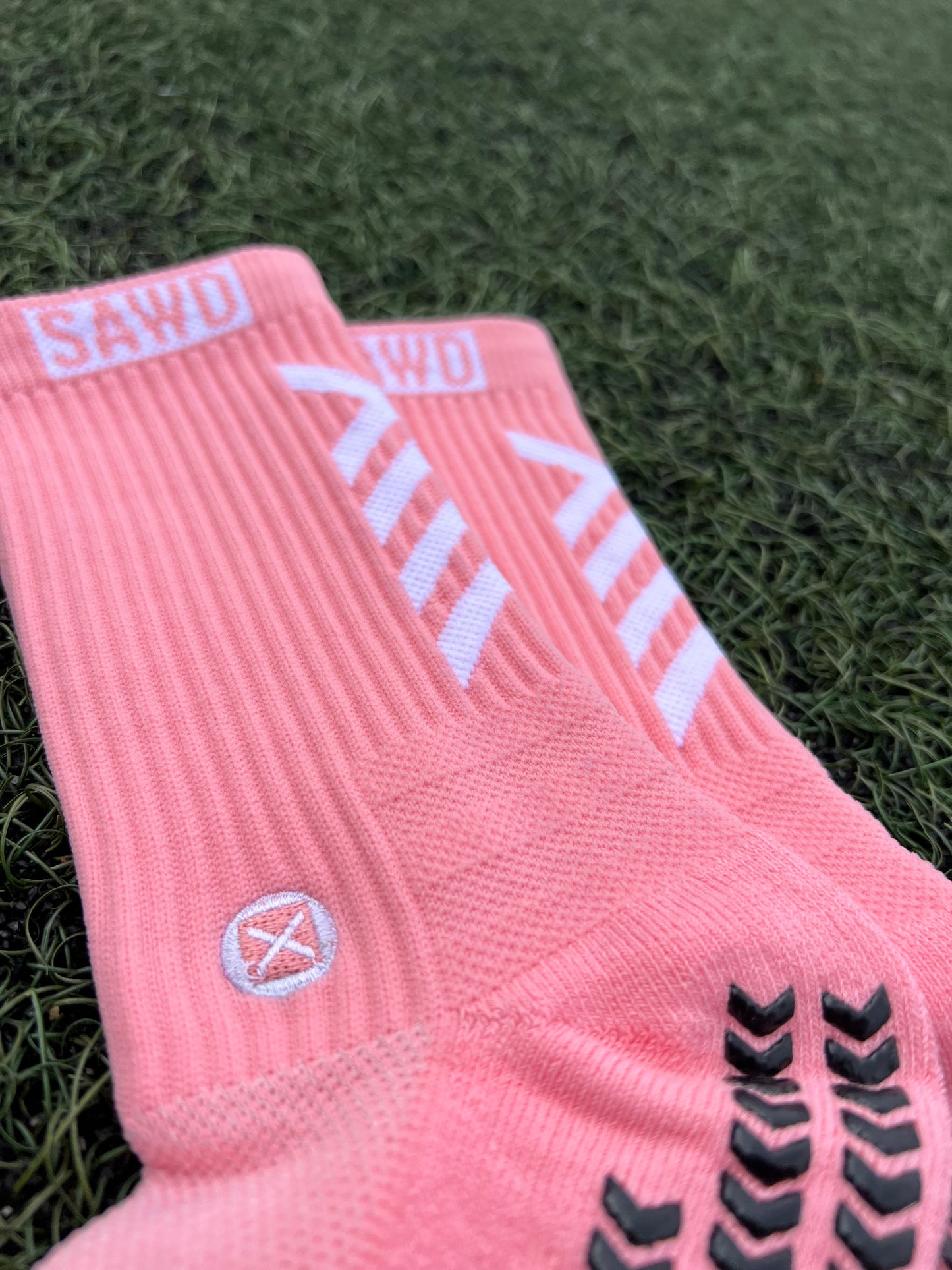 SAWD Grip Socks - Pink